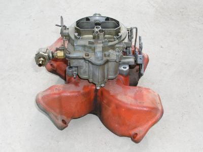351E intake & Stromberg WWC carburetor 